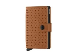 Secrid | Porte-Cartes | Miniwallet| Perforated | MPf-Cognac