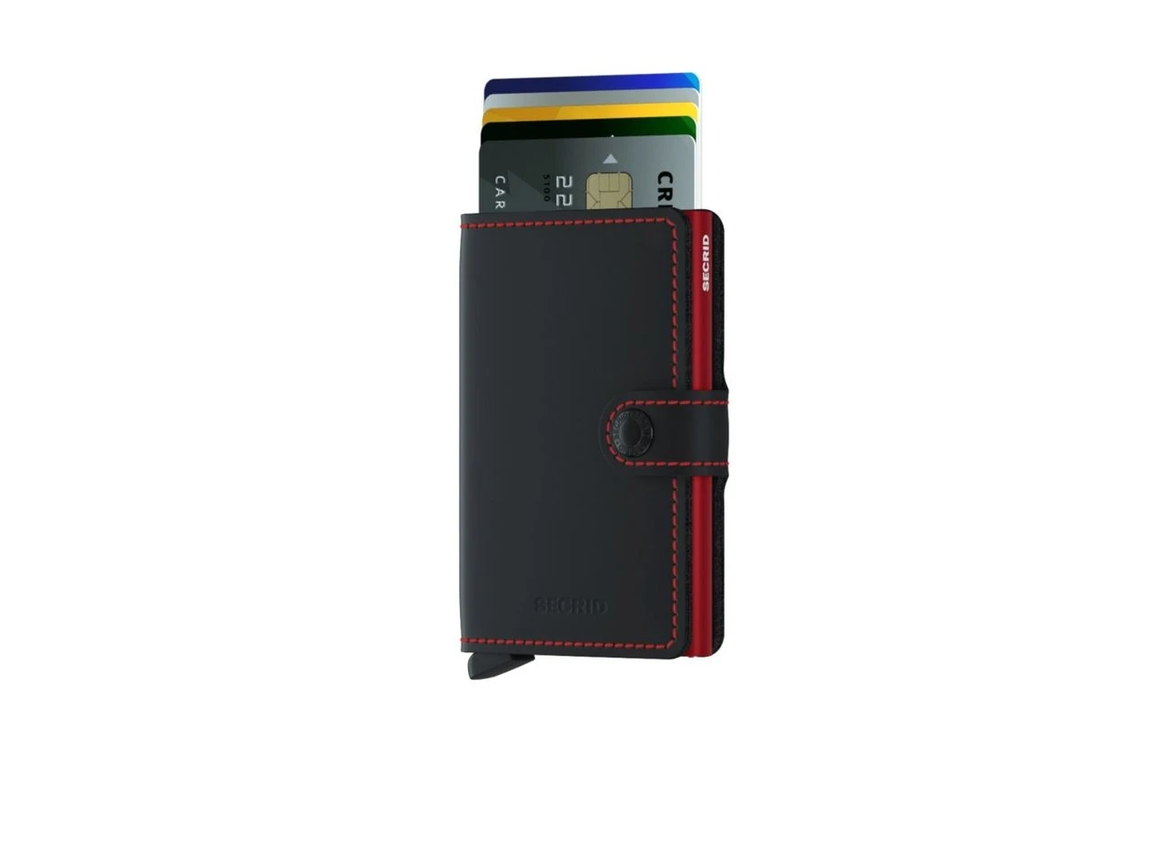 Secrid | Porte-Cartes | Miniwallet | Matte | MM-Black & Red â Image 2