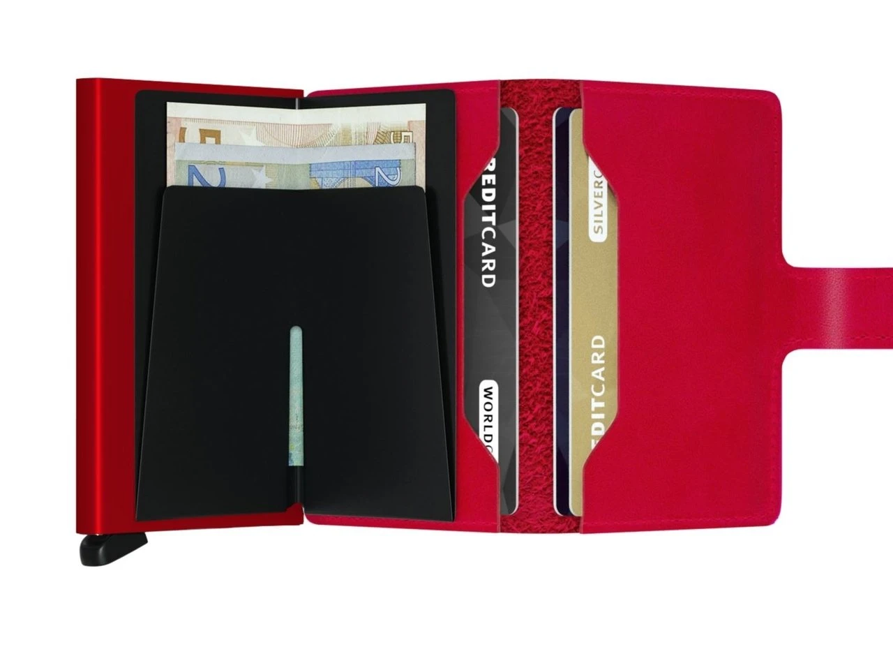 Secrid | Porte-Cartes | Miniwallet | Original | M-Red - Red â Image 3