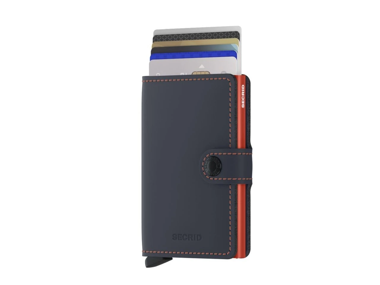 Secrid | Porte-Cartes |Miniwallet |Matte|Nightblue & Orange â Image 2