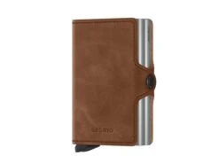 Secrid | Porte-Cartes |Twinwallet | Vintage | TV-Cognac Sil