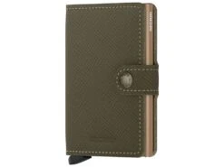 Secrid | Porte-Cartes | Miniwallet | Saffiano | MSa-Olive