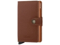 Secrid | Porte-Cartes | Miniwallet | Saffiano | MSa-Caramel