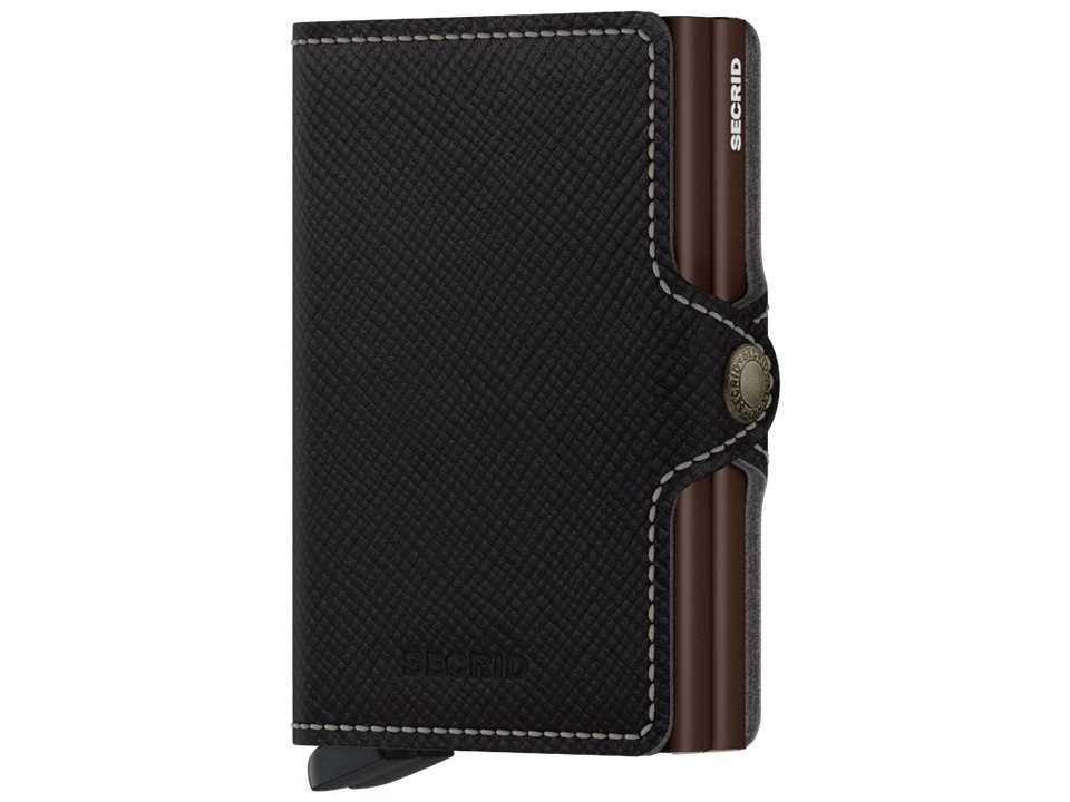 Secrid | Portes-Cartes | Twinwallet | Saffiano | TSa-Brown