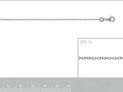 Bijoux Paris | Chaîne | Argent | Largeur 1mm | 725030