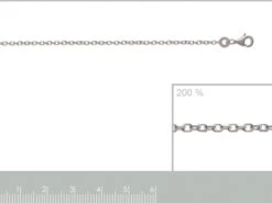 Bijoux Paris | Chaîne | Argent | Largeur 1.30mm | 725040