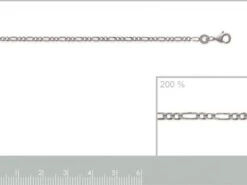 Bijoux Paris | Chaîne | Argent | Gigaro 1-2 | Largeur 1.80mm | 732050