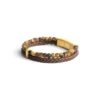 GEMINI | Bracelet | Double | Brown | Oeil De Tigre | 4mm | O32