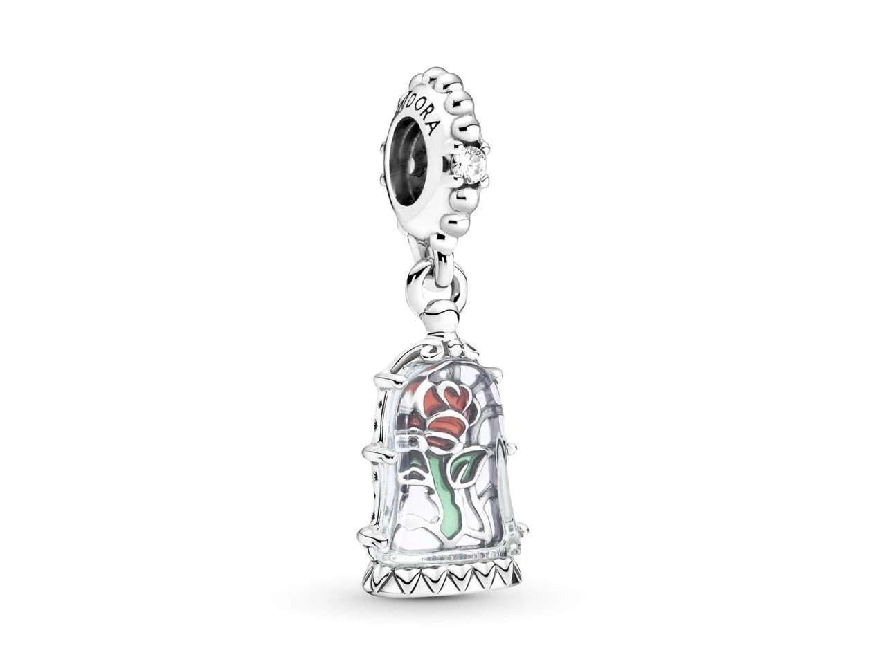 Pandora | Charm | La Belle Et La Bête Rose Enchanté | 790024C01