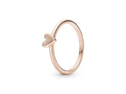 Pandora | Bague | Esquisse De Cœur | Rosé | 180092C00