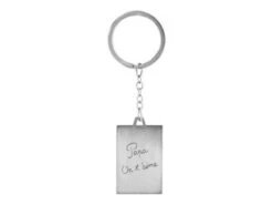 Loumya Steel | Porte-Clés | Acier | Papa On T'aime | 154950P