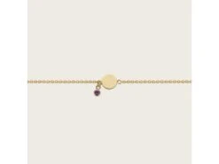 Funky Gold 14K | Bracelet Enfant | A Graver | Améthyste |SP 310 AM