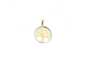 Loumya Gold 18K | Pendentif | Or Bicolore | Arbre De Vie | C77