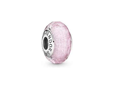 Pandora | Charm | Verre De Murano Rose Facetté | 791650