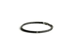 GEMINI | Bracelet | Sphera Black | 4 Mm | Agate | N31