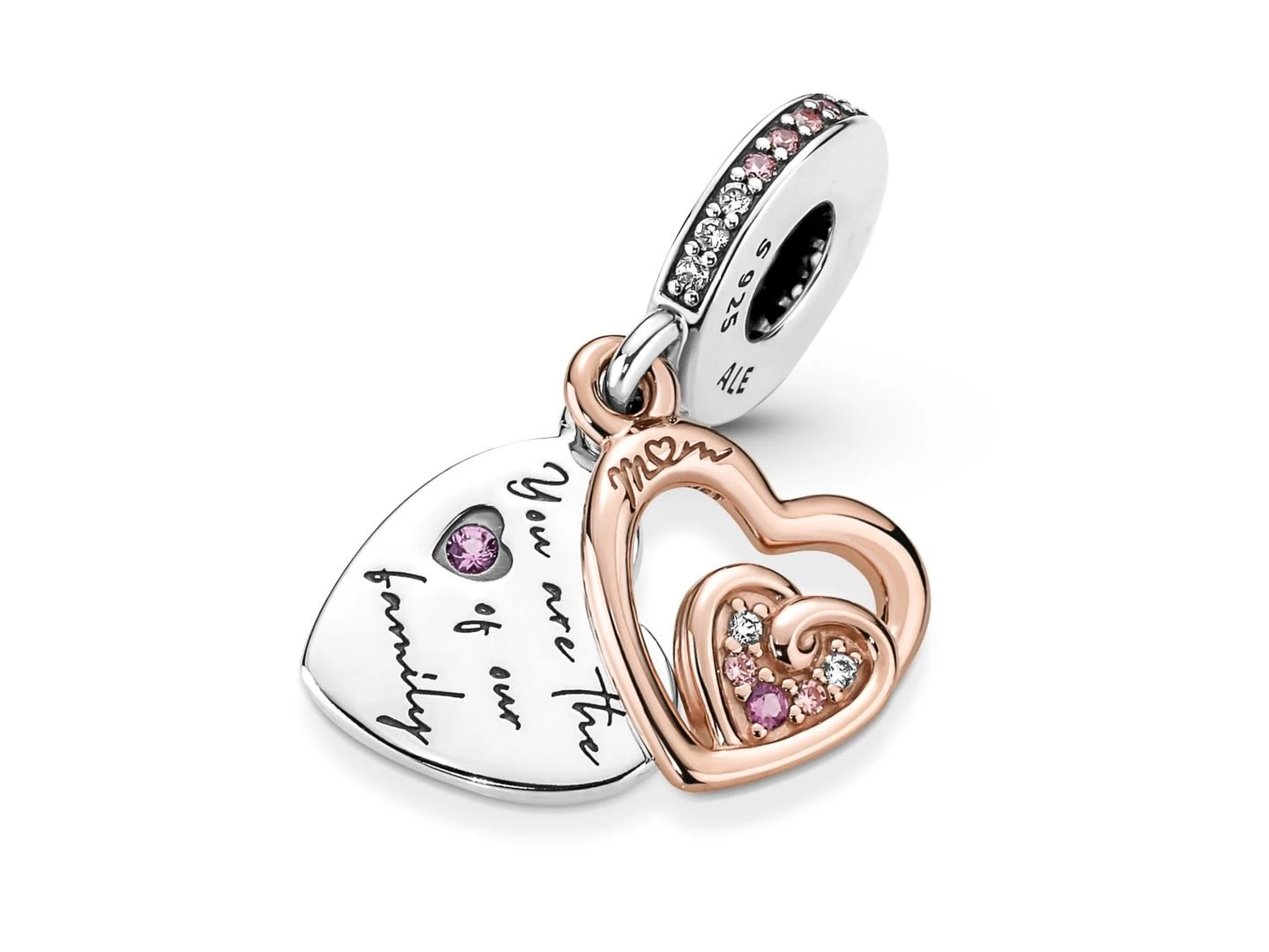 Pandora | Charm | Coeurs De L'infini EntrelacĂ©s | Maman | 781020C01 â Image 4