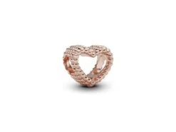 Pandora | Charm | Coeur Ouvert Perlé | Rosé | 787516