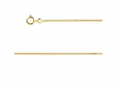 Saunier Arg. | Chaîne | Plaqué Or | 1.3mm | 7040524 01