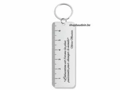 Tu Es Unique | Porte-Clés | Acier | L'éducation Est L'arme...