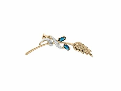 Loumya Silver | Broche | Epi De Blé | Plaqué Or | 98027