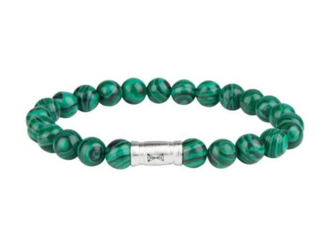 AZE Jewels | Bracelet | Malachite | 8mm | AZ-BS013-A – Image 2