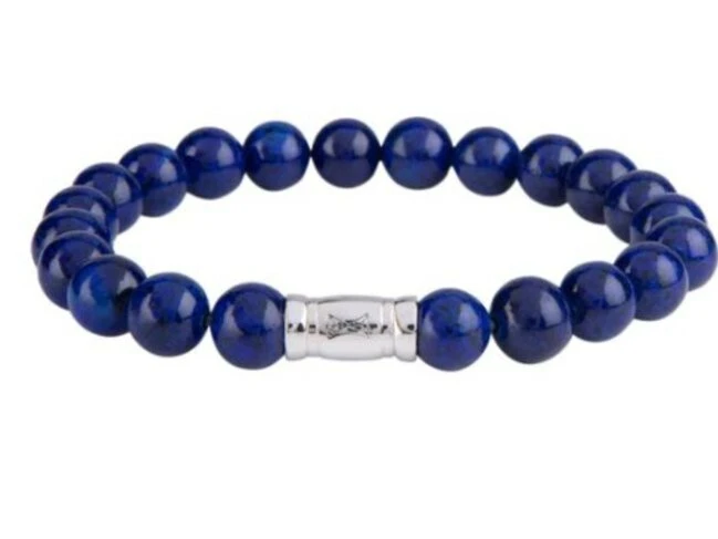 AZE Jewels | Bracelet | Mont Fuji | Lapis | 8mm | AZ-BS005-A â Image 3
