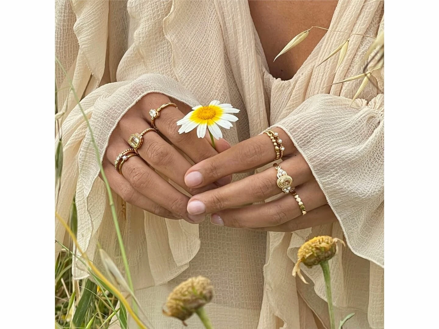 24 Kae | Bague | Plaqué Or | Oxyde De Zirconium | 12450Y – Image 2