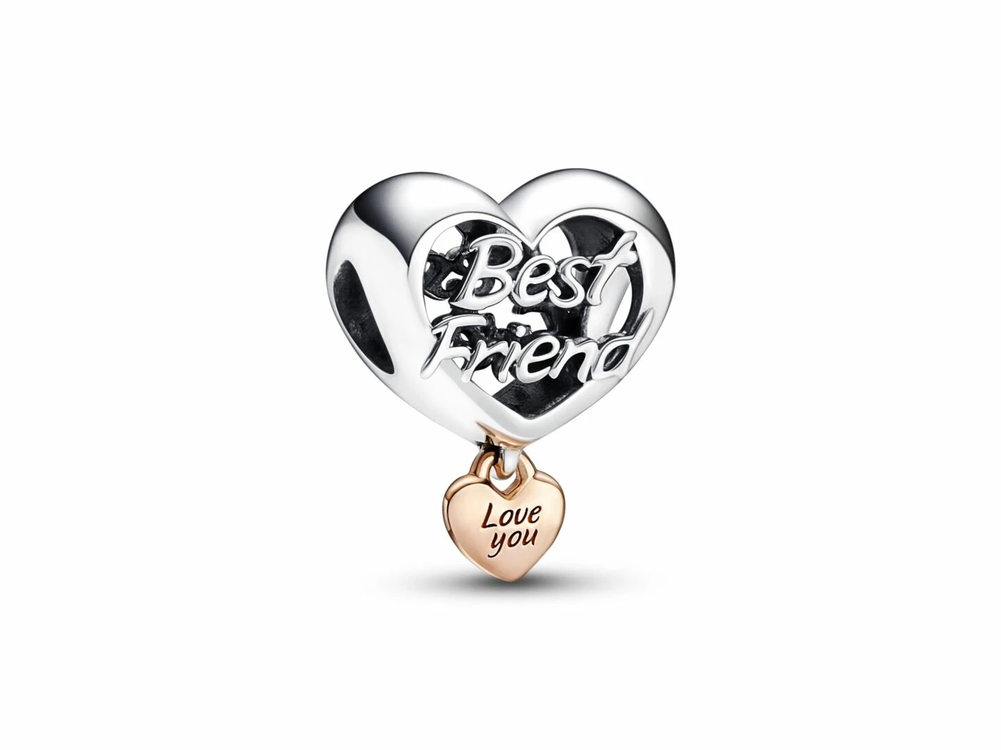 Pandora | Charm | CĆur Love You Best Friend | 782243C00