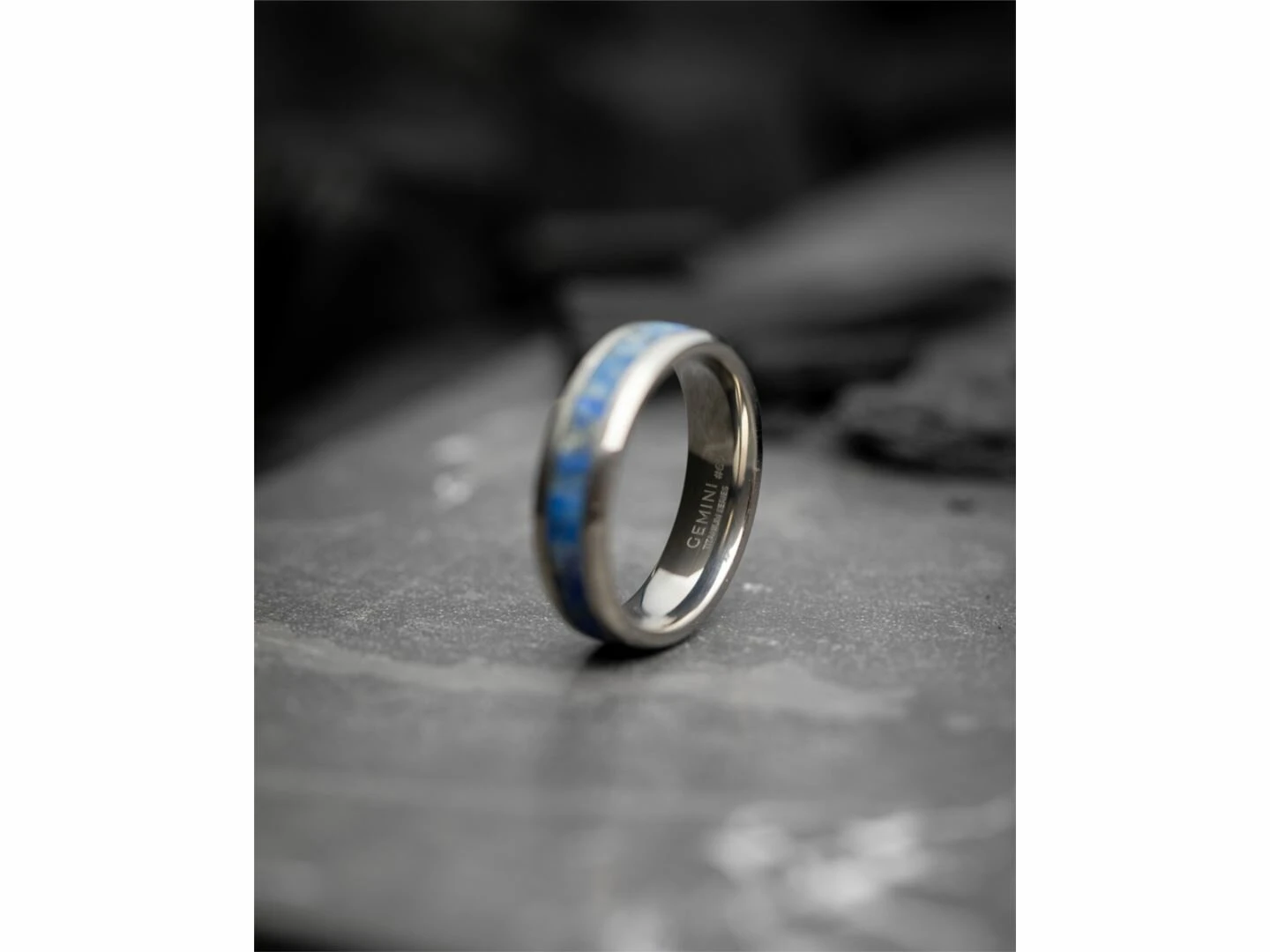 GEMINI | Bague | Homme | Rota| Lapis Lazuli | 6mm | ROT02 â Image 2