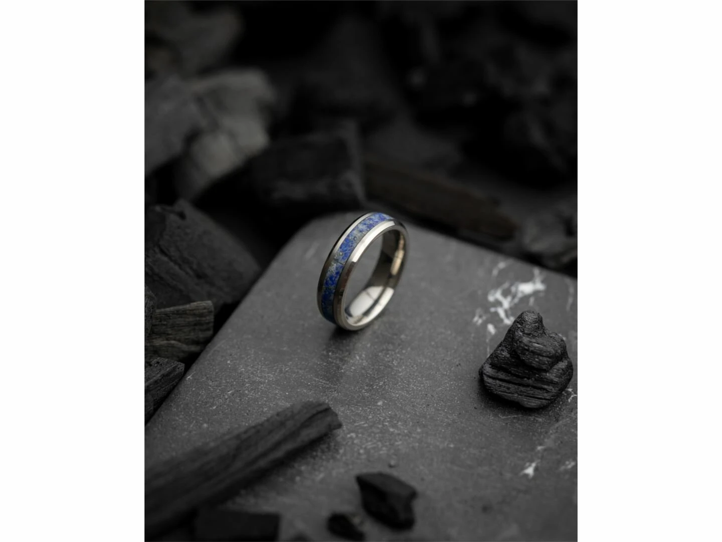 GEMINI | Bague | Homme | Rota| Lapis Lazuli | 6mm | ROT02 â Image 3