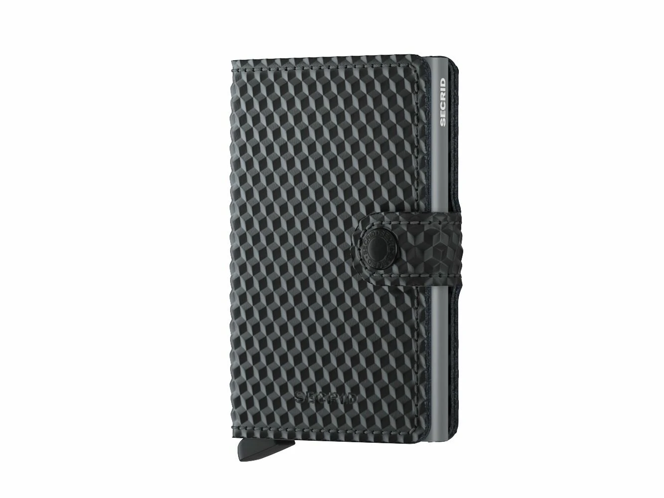 Secrid | Porte-Cartes | Miniwallet | Cubic | MCu-Black-Titanium