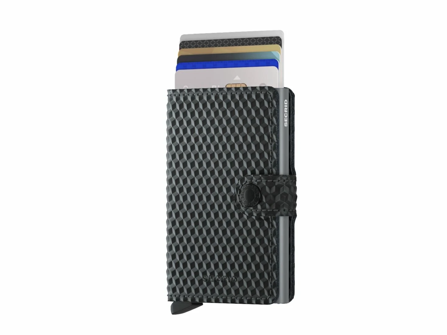Secrid | Porte-Cartes | Miniwallet | Cubic | MCu-Black-Titanium – Image 2