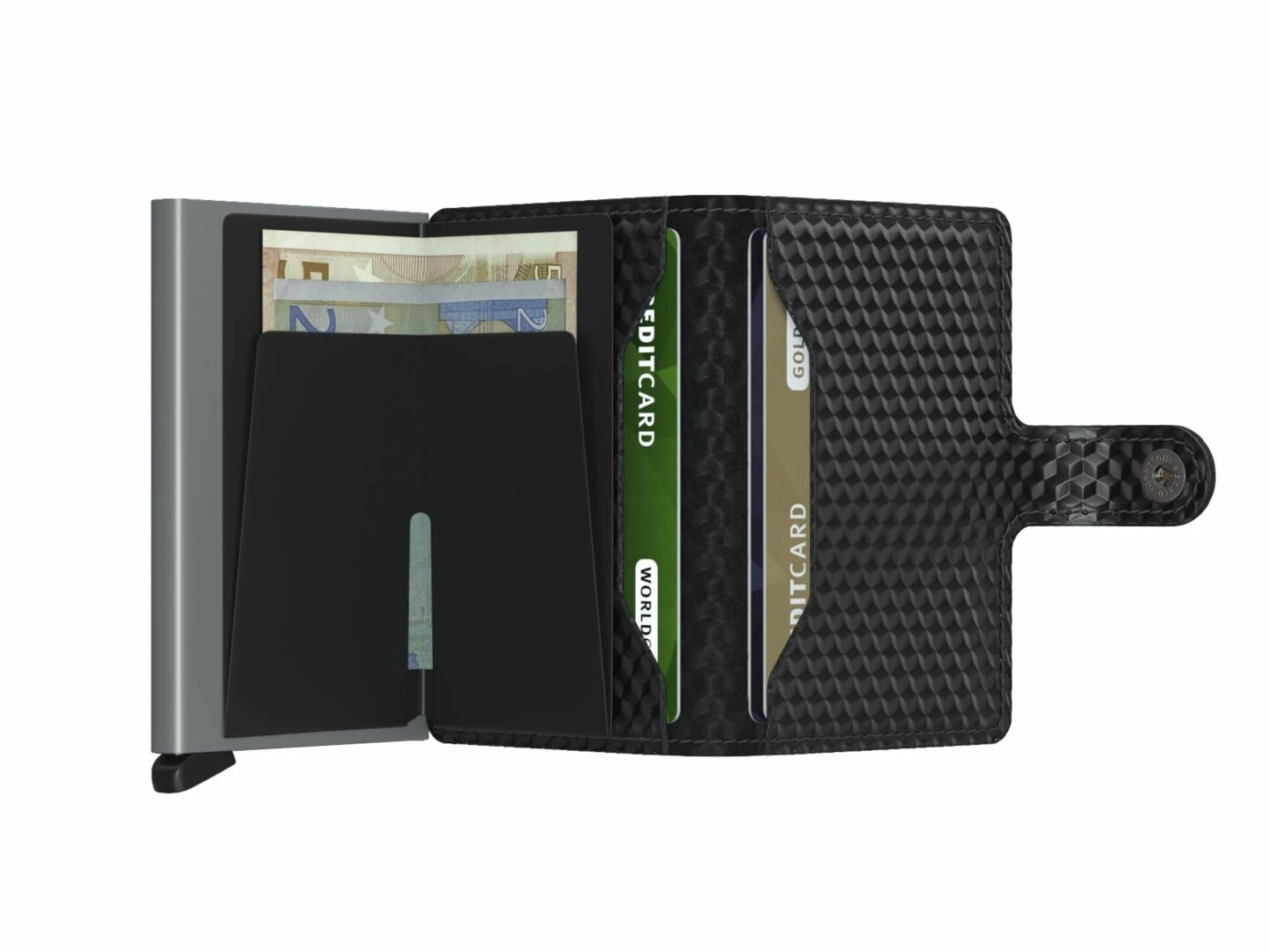 Secrid | Porte-Cartes | Miniwallet | Cubic | MCu-Black-Titanium – Image 3
