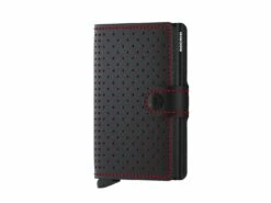 Secrid | Porte-Cartes | Miniwallet | Perforated | MPf-Black-Red