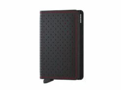 Secrid | Porte-Cartes | Slimwallet | Perforated | SPf-Black-Red