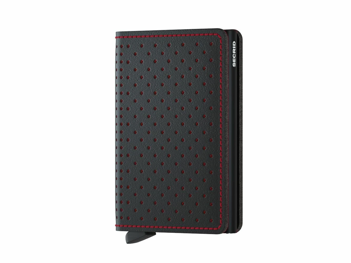 Secrid | Porte-Cartes | Slimwallet | Perforated | SPf-Black-Red