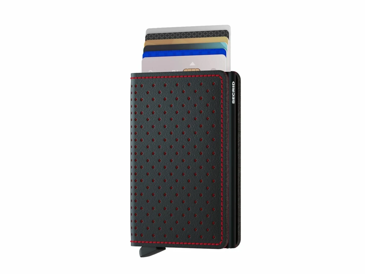 Secrid | Porte-Cartes | Slimwallet | Perforated | SPf-Black-Red â Image 2