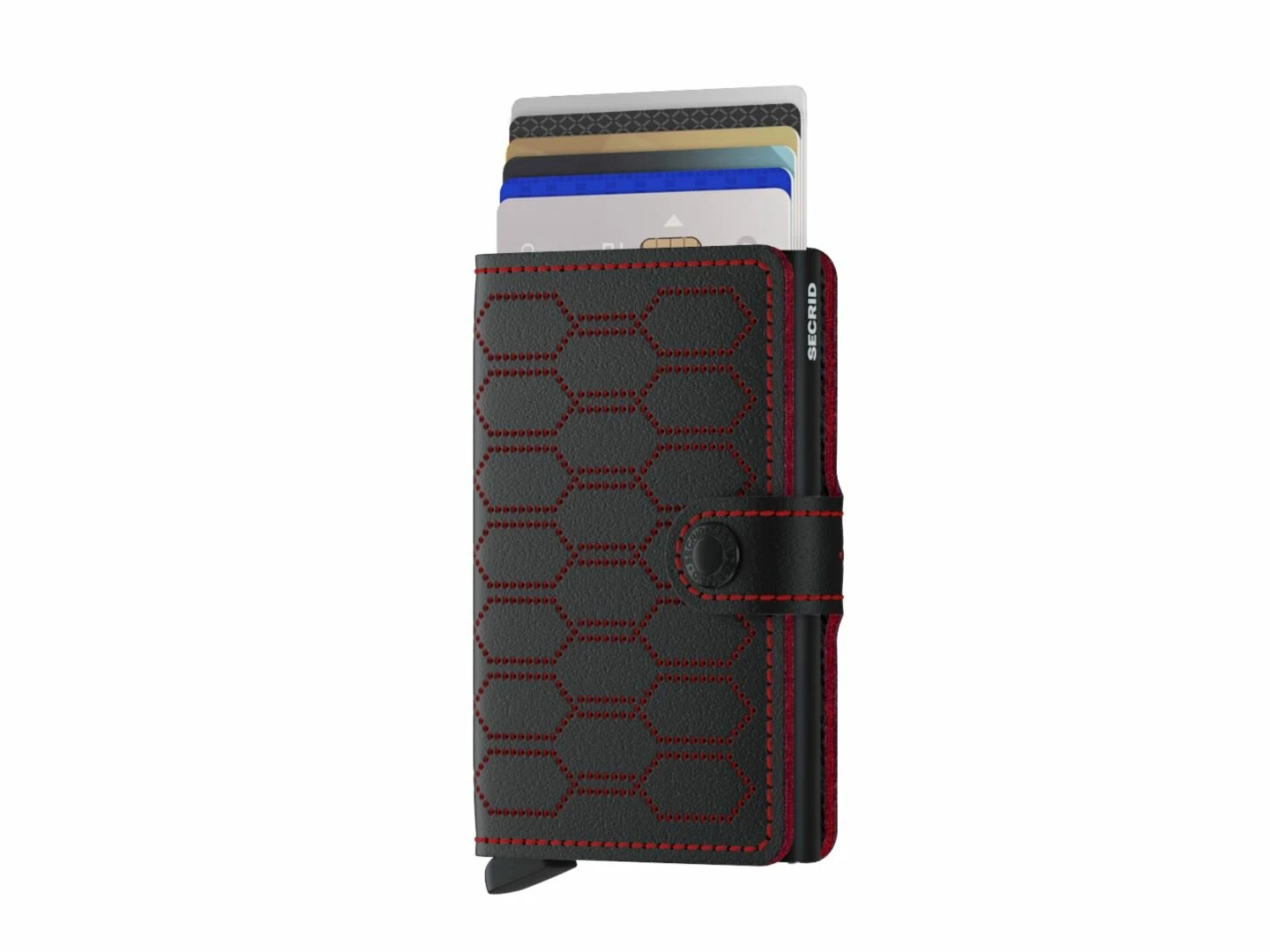 Secrid | Porte-Cartes | Miniwallet | Fuel | MFu-Black Red – Image 2