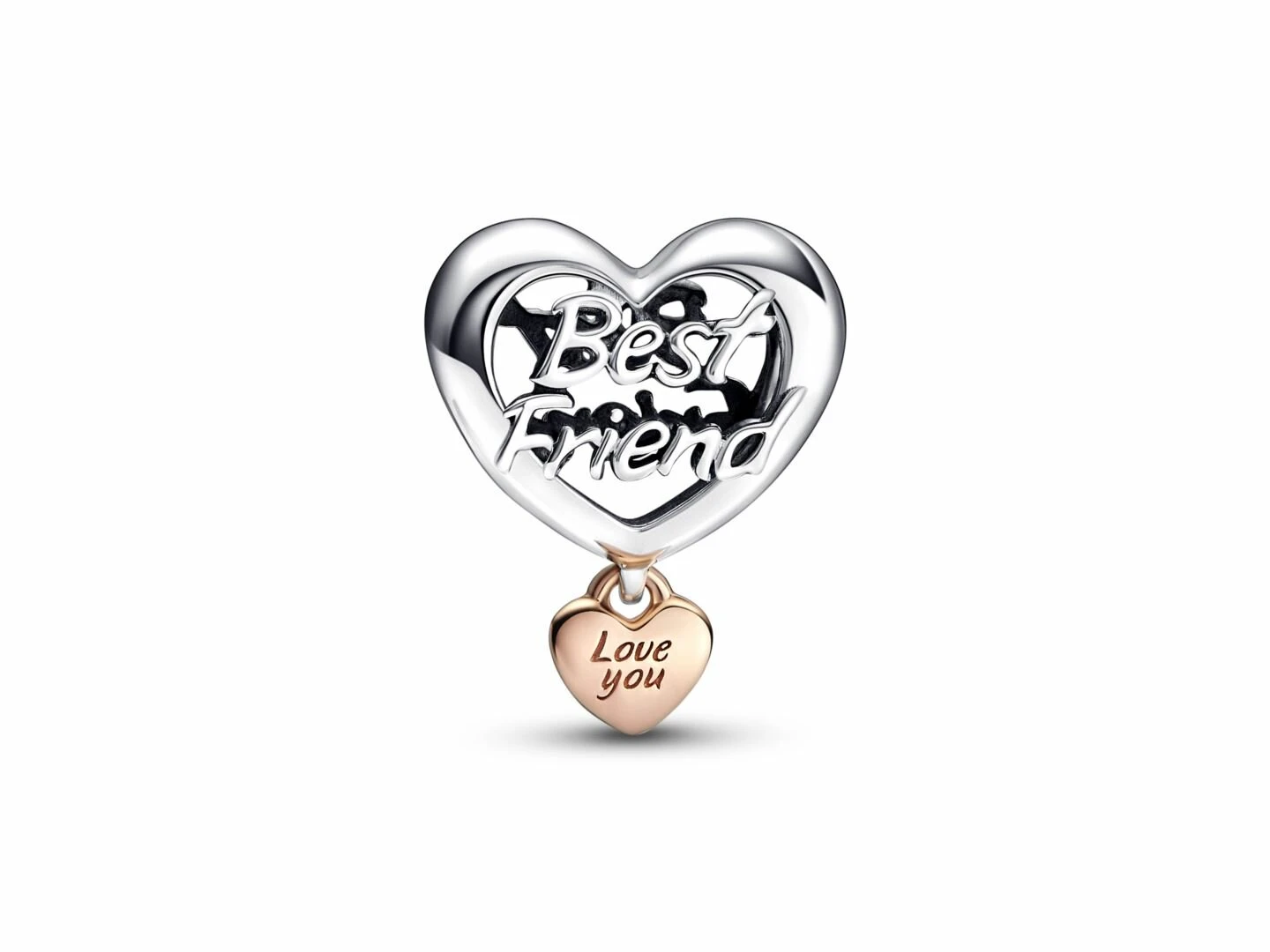 Pandora | Charm | CĆur Love You Best Friend | 782243C00 â Image 2