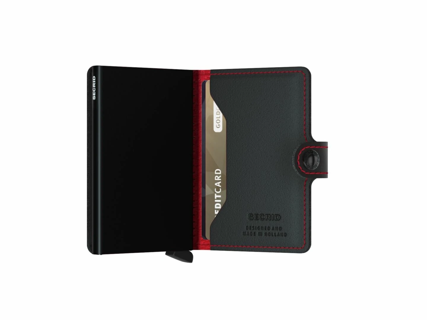 Secrid | Porte-Cartes | Miniwallet | Perforated | MPf-Black-Red â Image 5