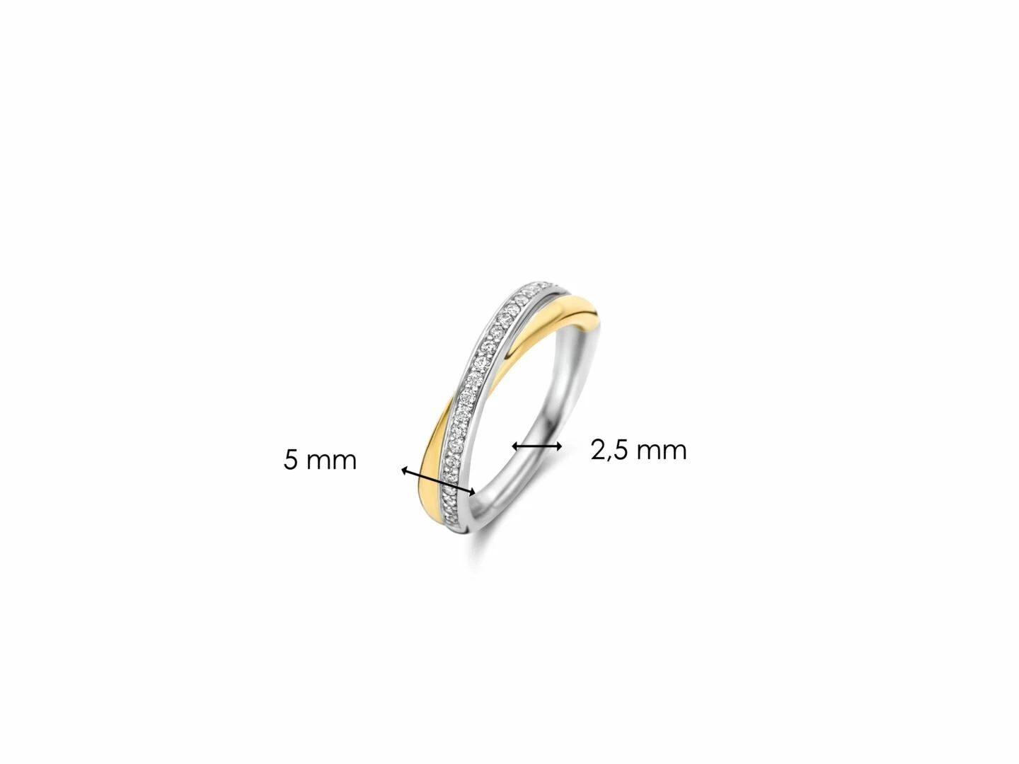 Ti Sento | Bague | Bicolore | Oxyde De Zirconium | 1953ZY – Image 4