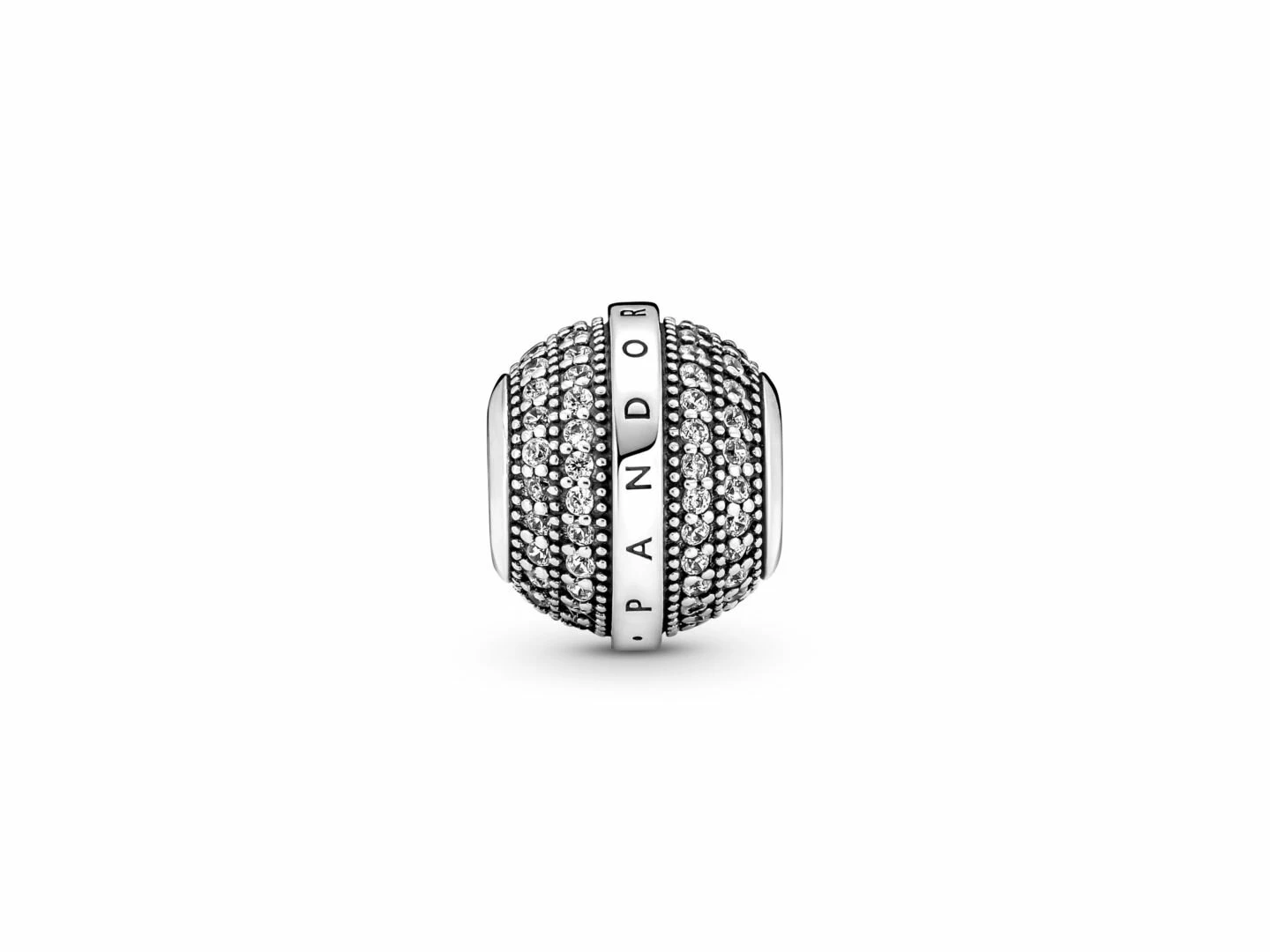 Pandora | Charm | Signature | Pavé & Logo | 799489C01 – Image 2