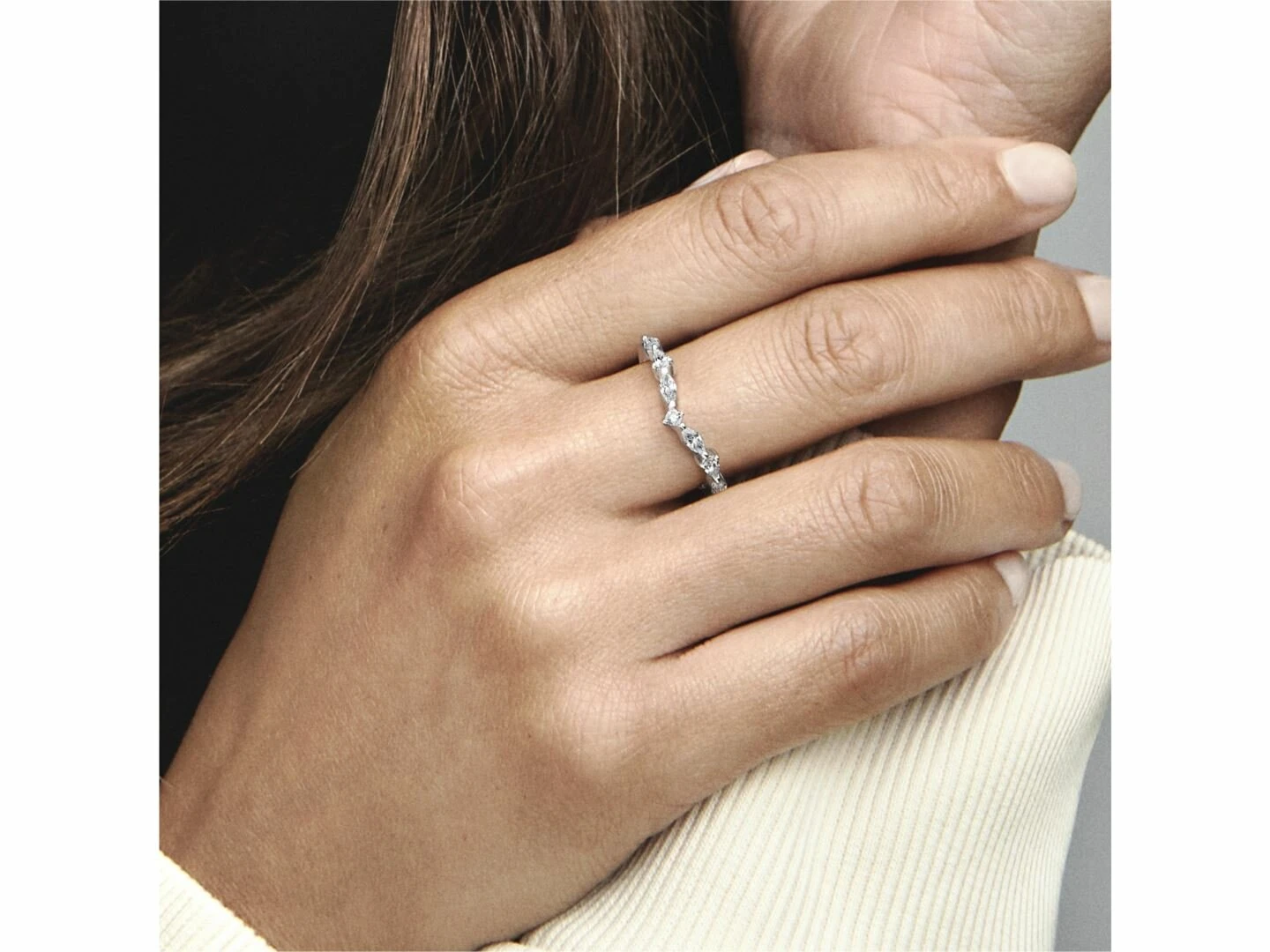 Pandora | Bague | VĆu Alternance Scintillante Pandora Timeless | 192390C01 â Image 4