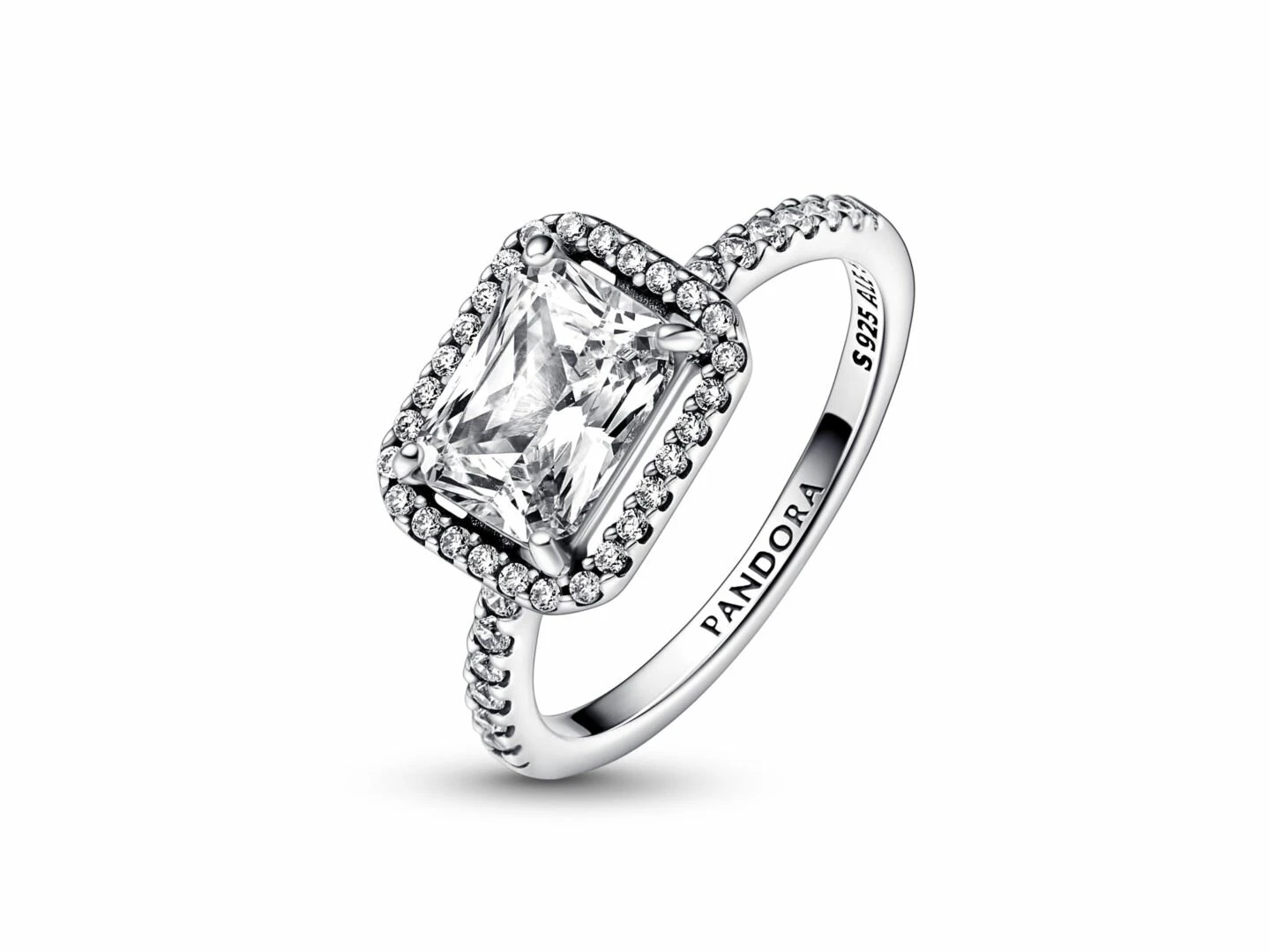 Pandora | Bague | Halo Scintillant Rectangulaire | 192391C01 â Image 3