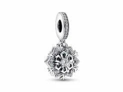 Pandora | Charm | Pendant Double Flocon De Neige Scintillant | 792355C01