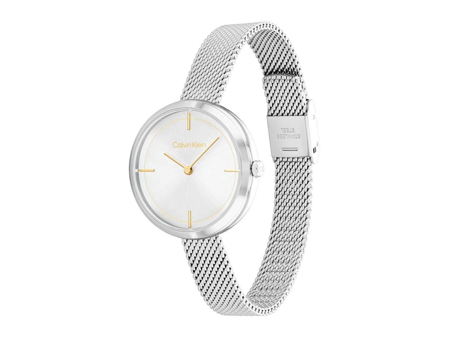 Calvin Klein | Femme | Quartz | Milanais ArgentĂ© | 25200184 â Image 2