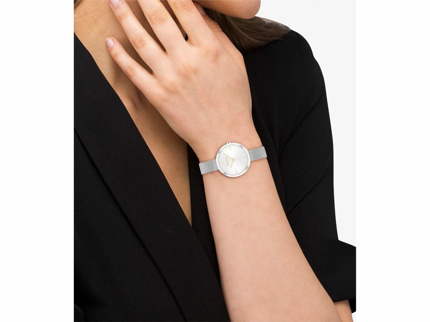 Calvin Klein | Femme | Quartz | Milanais ArgentĂ© | 25200184 â Image 4