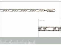 Bijoux Paris | Chaîne | Argent | Figaro 1-2 | Largeur 3.50mm | 732120