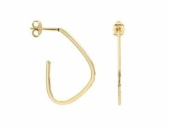 Saunier Arg. | Boucles D'Oreilles | Plaqué Or | 7040043