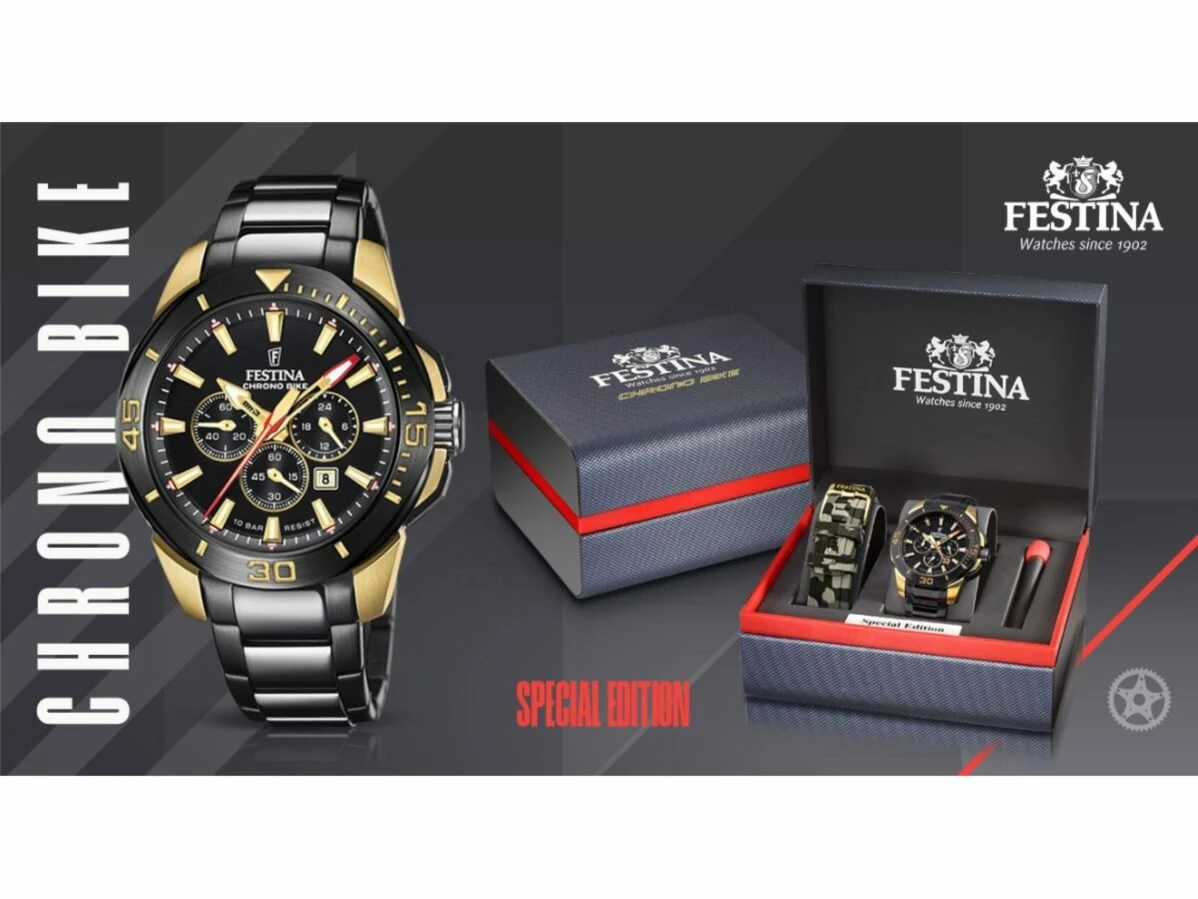 Festina | Homme | Quartz | Chrono Bike | Edition SpĂ©ciale | 1902-2022 | F20644/1 â Image 3